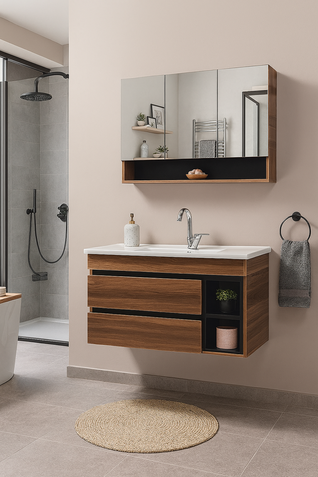 OMEGA - Banyo Dolap Seti-2 OMEGA - Banyo Dolap Seti-2